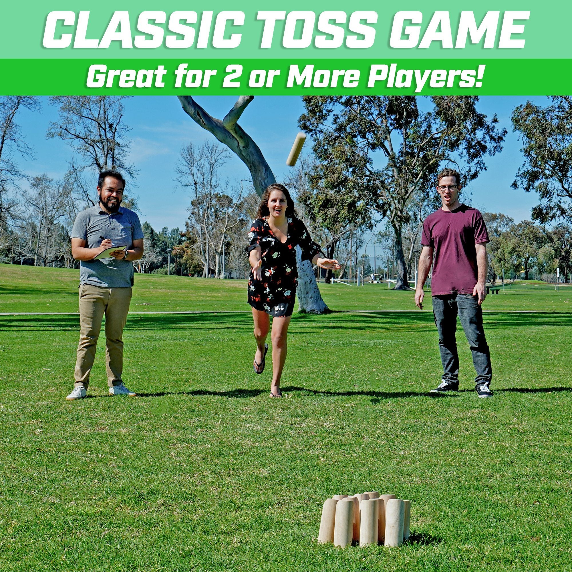 a group of people playing a game of cro