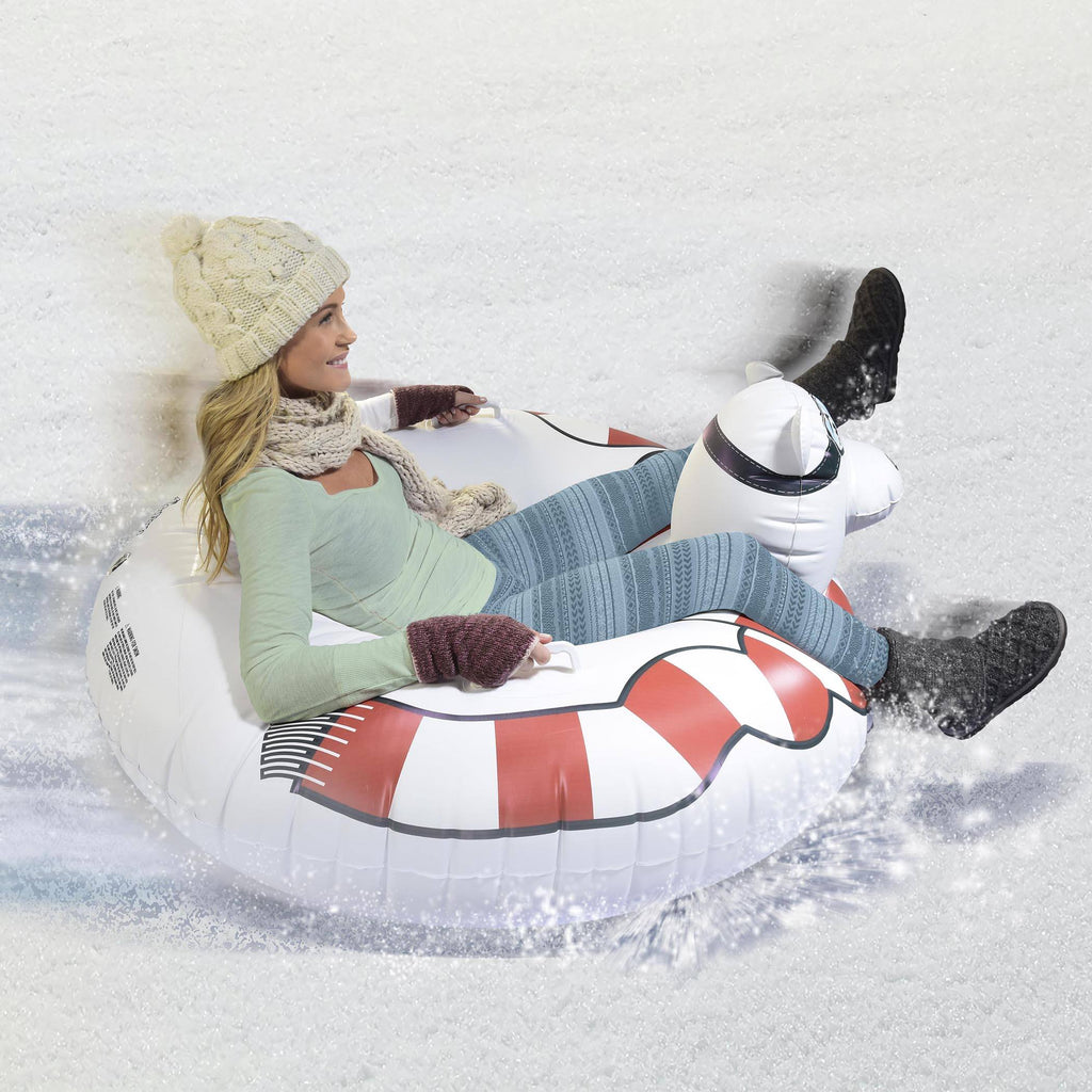 GoFloats Winter Snow Tube - Polar Bear - The Ultimate Sled & Toboggan Snow Tube playgosports.com 
