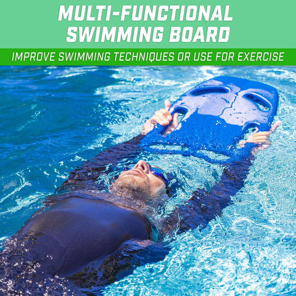 GoSports X5 Swim Kickboard for Swimming Training and Pool Exercise - Adult Size Playgosports.com 