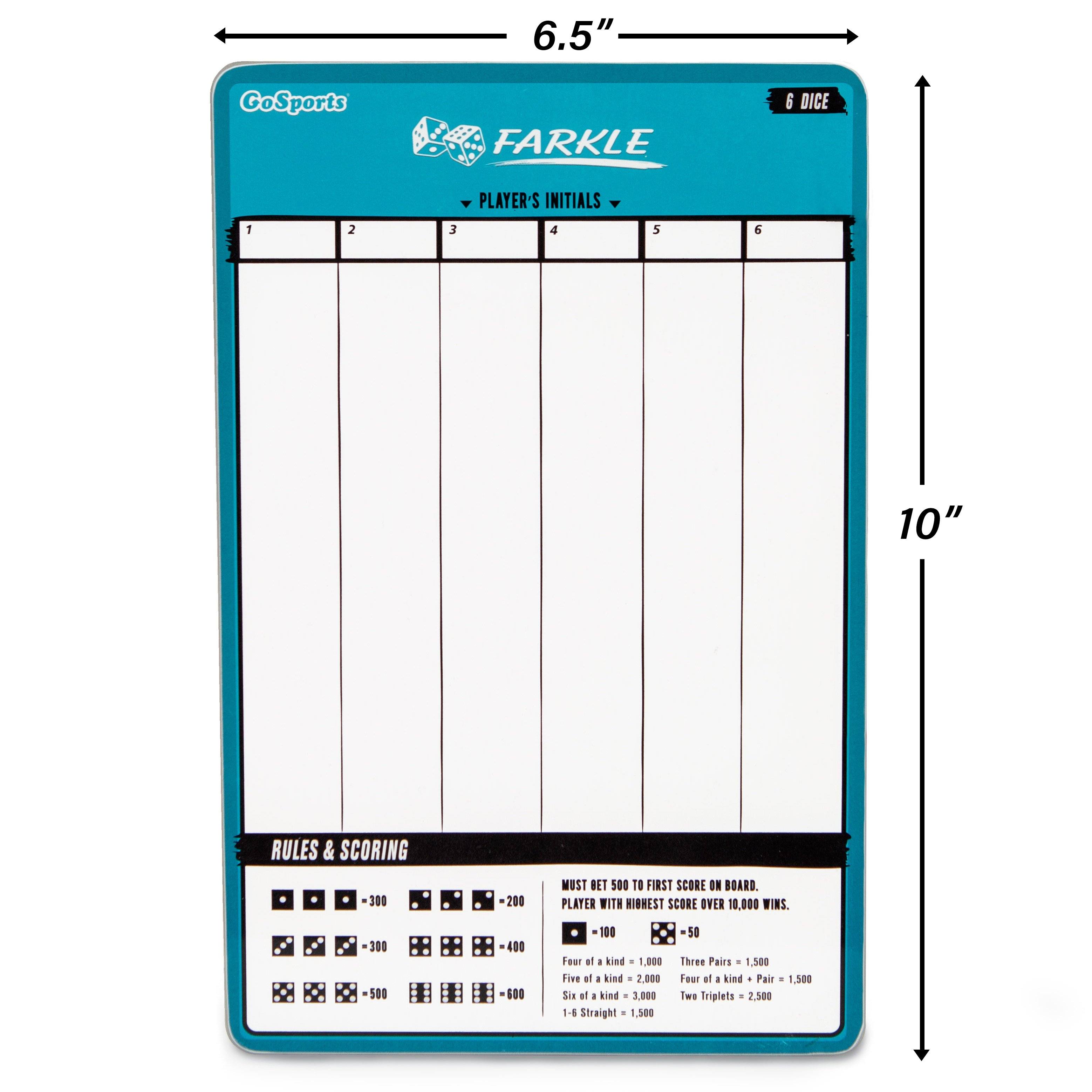 a white and blue clipboard with a black and white stripe