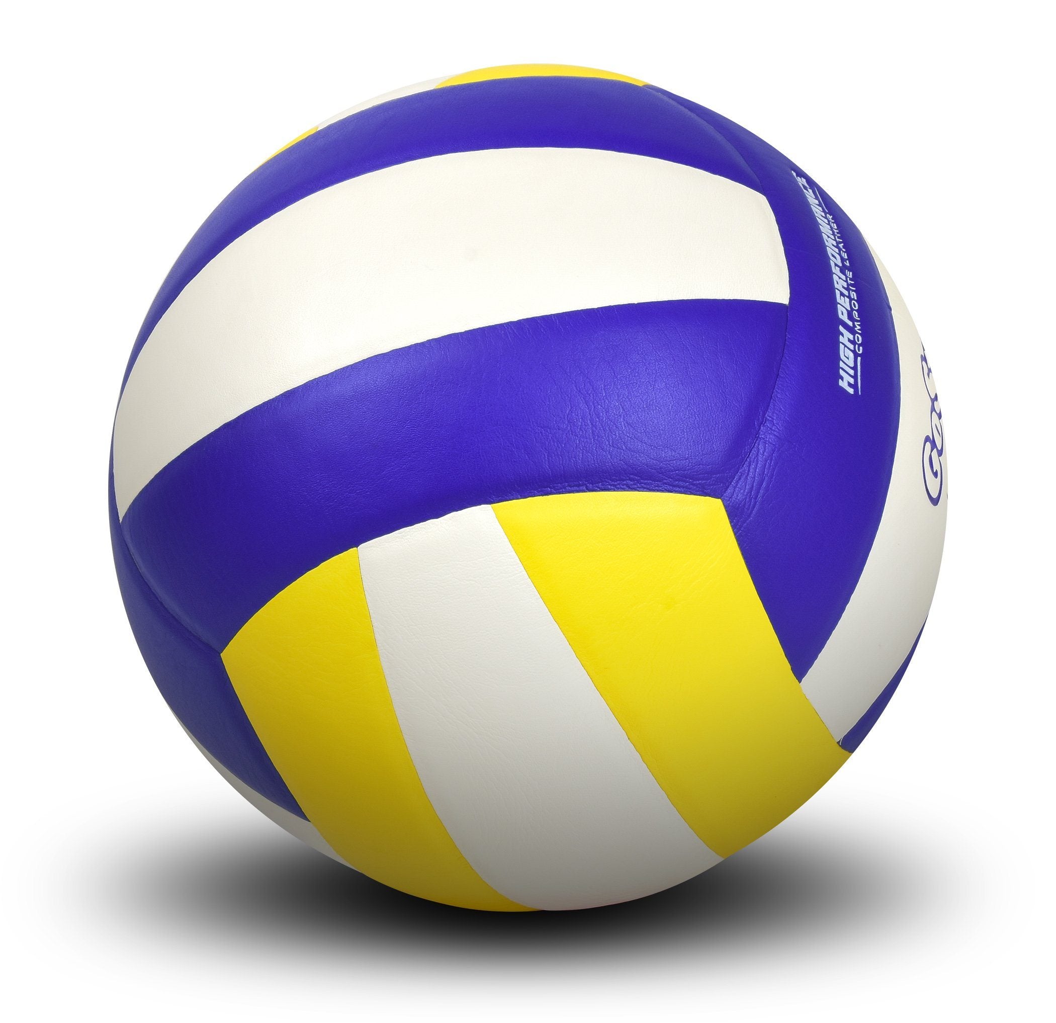 a volleyball ball on a white background