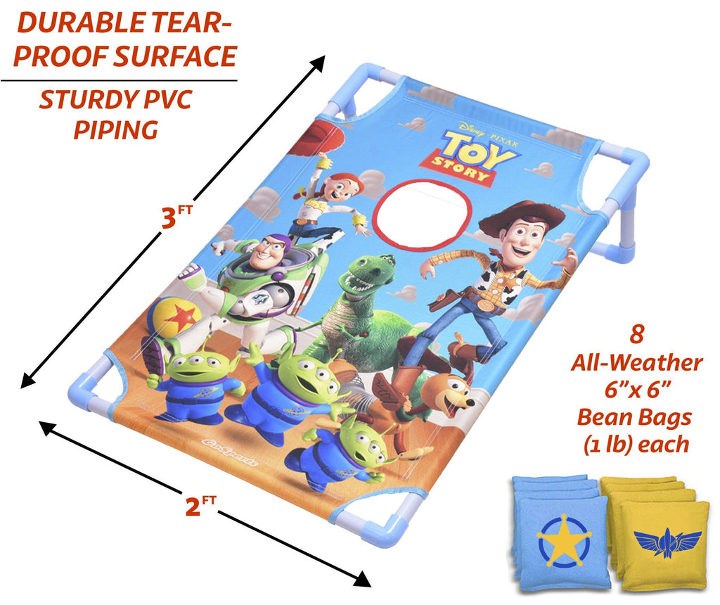 Disney Pixar Toy Story Bean Bag Toss Game Set by GoSports | Includes 8 Bean Bags with Portable Carrying Case Cornhole playgosports.com 