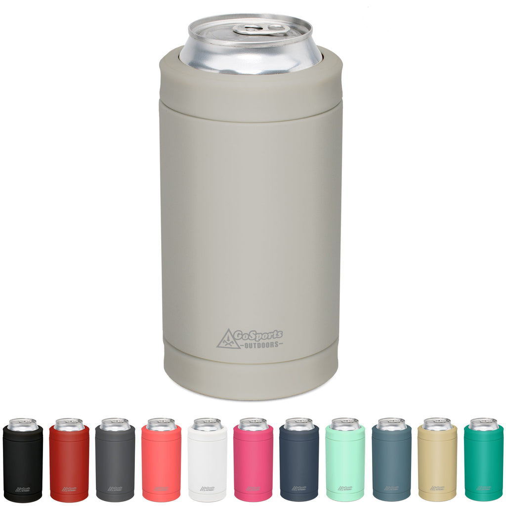 DUALIE 3 in 1 Insulated Can Cooler - Fog Gray GoSports 