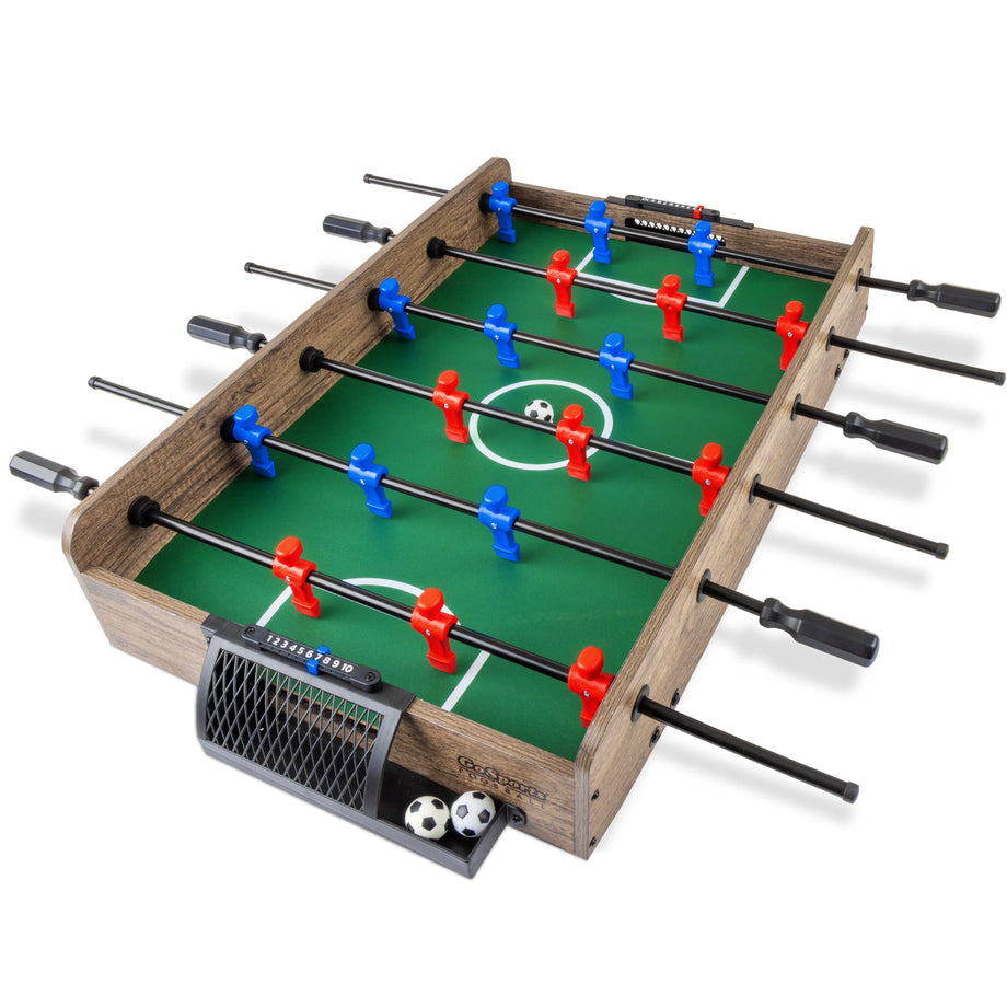GoSports 32 Inch Tabletop Foosball Game Set - Mini Foosball Table