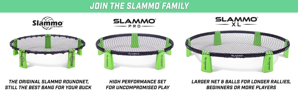 GoSports SLAMMO PRO Game Set - New and Improved PRO Set with 3 PRO Balls, Pump and Carrying Case Slammo playgosports.com 
